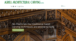 Desktop Screenshot of agrellcarving.com